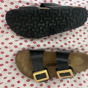Black Birkenstocks